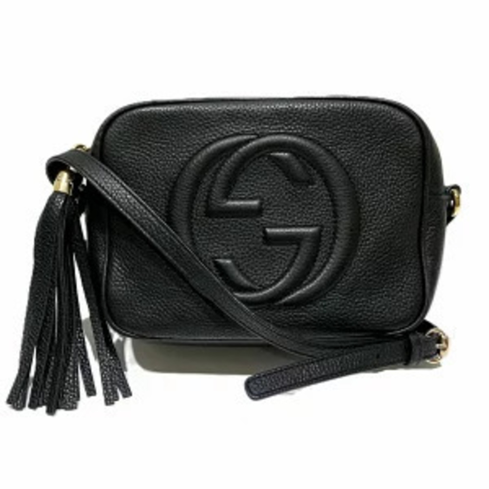 Gucci Disco Shoulder Bag Soho Leather